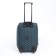 Road bag on wheels, lightning department, outer pocket, gray color