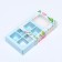 Box for sweets 6 pcs, "pink roses" 13.7 x 9.8 x 3.9. Confectionery packaging