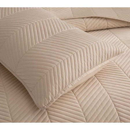 A set with a bedspread "Adonis", size 230x250 cm, 50x70 cm - 2 pcs, color cream-4