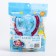 Circle of children's neck, for bathing, "mermaid", from 1 month, two -chamber, with rattles