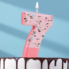 Candle for the Mosaika cake, number 