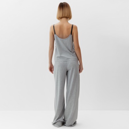 Top female on the straps Minaku: Casual Collection Color Gray, Rr. 48-3