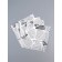 Fatty-resistant paper "newspaper", black and white, in sheets 18 x18 cm