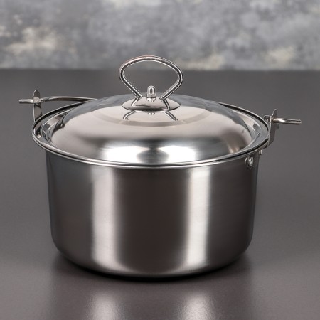 Stainless steel pot of "hiking", 2.5 l, d = 20 cm-1