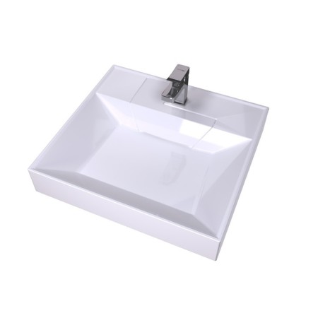 Sink uperwood top, above the washing machine, 60x55 cm-1