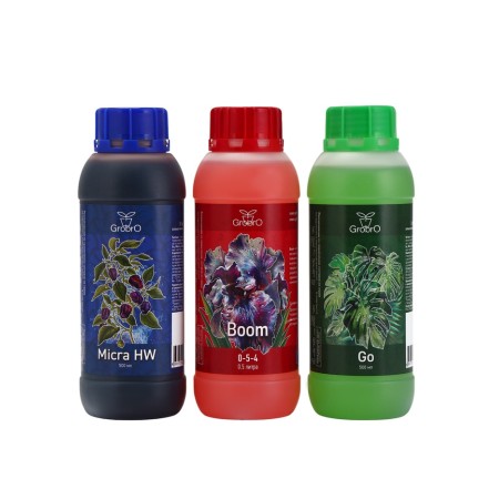 Fertilizer for hydroponics "Grobro" "Grobro" set of Serious HW, 500ml