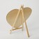 Cretaceous stand "On the easel" 20 × 30, heart, black color