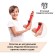Wooden children's sword "Tanto", red color, beech