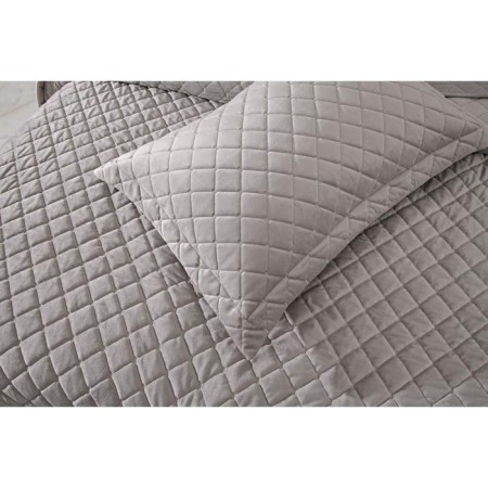 A set with a veil "Nathaniel", size 160x220 cm, 50x70 cm, color light gray-9