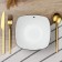 Deep plate of ceramic “With Love”, 17.5 x 17.5 x 5.5 cm, 500 ml, white color