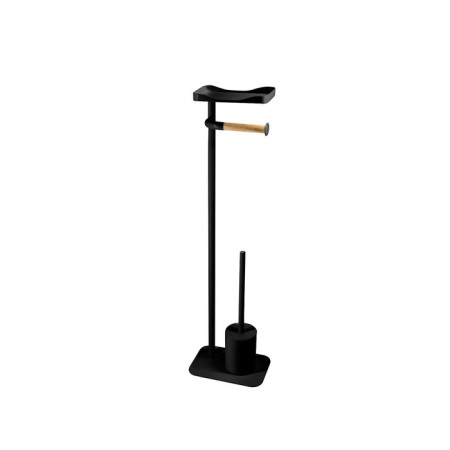 Floor stand for albany toilet, black color