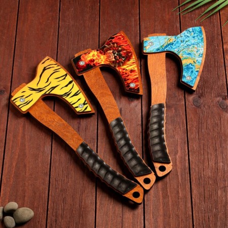Wooden souvenir "ax" mix