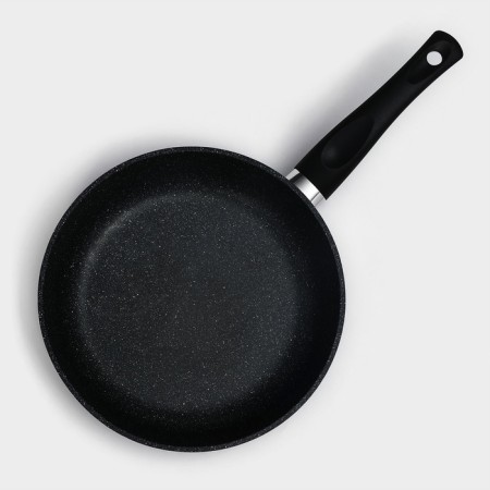 The frying pan “Elite”, d = 24 cm, plastic handle, anti -stick coating, black color-2