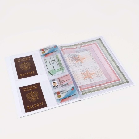 Feast for family documents, 2 sets, white color-2