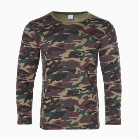 Longslit male, color green camouflage/spots mix, size 54-4
