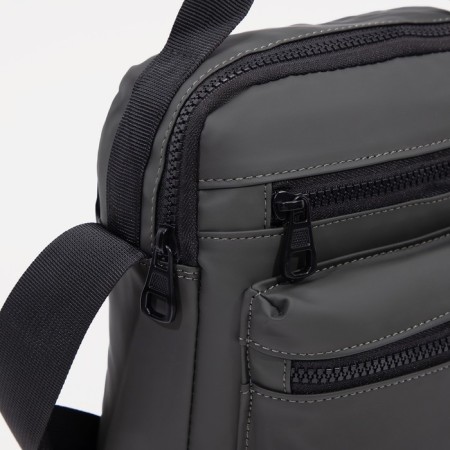 Male bag, khaki color-2