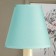 Table lamp 032004 1he14 15W light turquoise d = 18 cm, h = 28.5 cm risalux