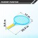 Set of missiles "Cool tennis", 2 rackets, 2 balls, color mix