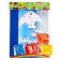 Set for creativity: EVA applique with crumbs and coloring - stickers "Underwater World"
