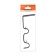 Broke for cornice D20 two -row 8/15 cm, black