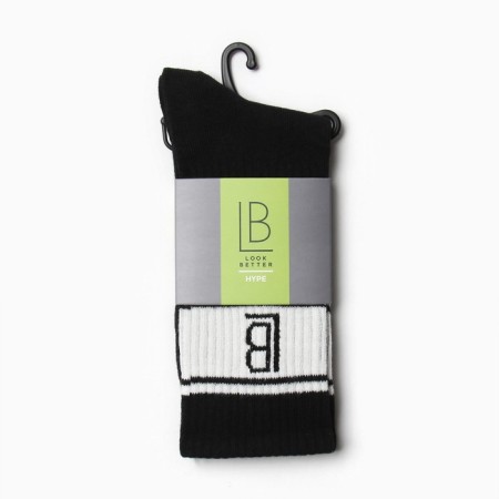 Women's socks LB HYPE 456, black color, rr 36-41 9905473-2