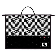 Folder for drawings and drawings A3, 460 x 345 x 50 mm, with plastic handles, lightning from above, Hatber 