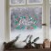 Stickers on the glass "Winter Garden", reusable, 20 x 34 cm, New Year
