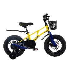 Велосипед 14'' Maxiscoo Air Pro, цвет жёлтый матовый