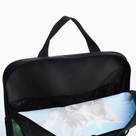 A4 notebook folder on lightning textiles 70mm 350 x 270 univ "September 1: cat underwater"-4