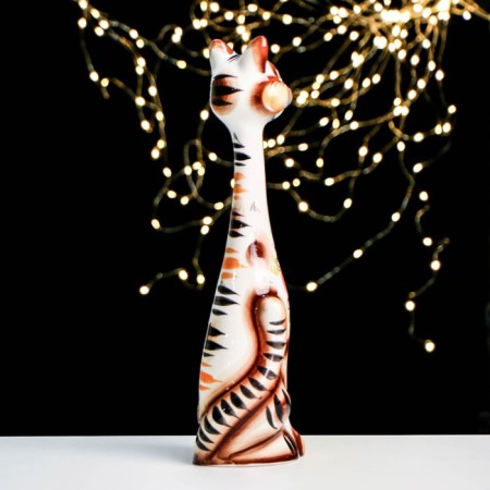 Souvenir "Cat Everest", gzhel color-5