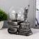 Plasma ball "America" ​​gray 12x6x16 cm Risalux