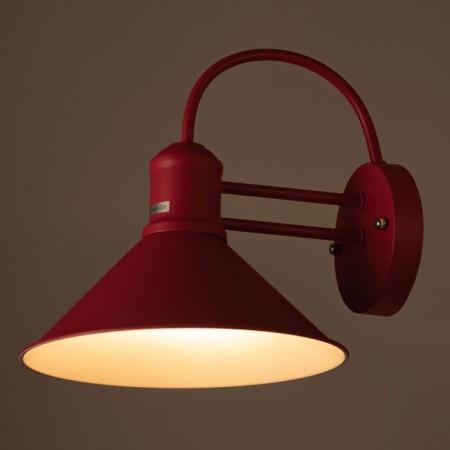 Bra "Braver" E27 burgundy 26x26x30 cm-2