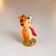 Souvenir Polystone "Tiger Businessman with bills and coins" MIX 5.8x3x3.5 cm