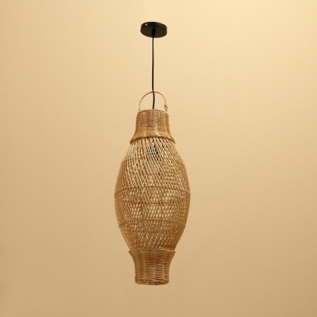 Lamp ceiling from the rattan "Suharto" 1x120W, E27, 25x25x60 cm-1