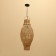Lamp ceiling from the rattan "Suharto" 1x120W, E27, 25x25x60 cm