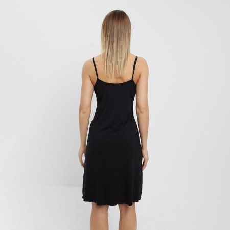 Night shirt female "feeling", black color, size 44-6