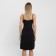 Night shirt female "feeling", black color, size 44