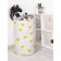 Basket for toys "Yellow hearts, size 40x60 cm