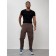 Cargo jeans men, size 46-48, brown color