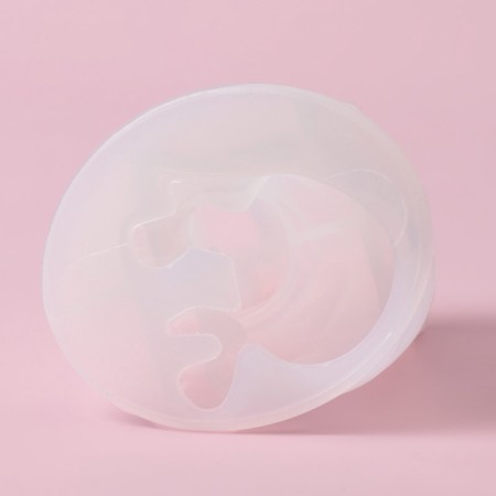Mold Dolyana "Bulldog", silicone, 8 × 6 × 7 cm, white color-5