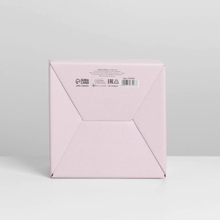 Box - Penal, Gift packaging, Girl, 15 x 15 x 7 cm-5