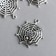 Decor Metal for Creativity "Spider and Web" silver 4503 2.9x2.6 cm