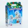New Year. Gift box New Year's gift "Cute Bears" with animation 16.8 x 6.8 x 20, 9 cm.
