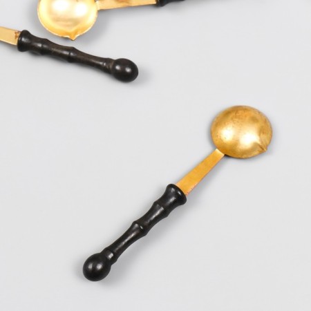 Spoon for melting waxy metal, tree 6 g 9.6x2.5 cm-1