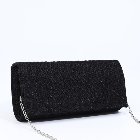 Magneta bag bag, long chain, black color-2