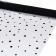 Glass with Flac "Stars", 150 cm, 1 ± 0.2 m, black color