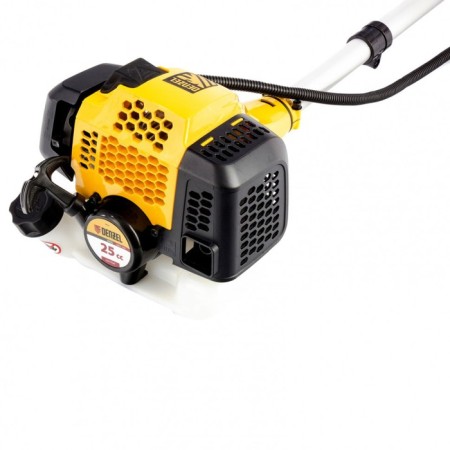Denzel DGT 250, 1.3 hp, fishing line, knife, 42/25.5 cm, d = 3 mm, indescribable rod-3