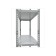 Metal rack, ES 1453x750x300 4 shelves