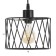 Lamp Bayerlux "Rumba" E27 40W black 18x18x12-112cm