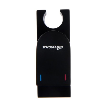 Accoona A3290F-4 bideter, with hygienic shower, wall, black-2